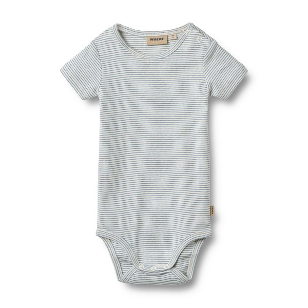 Wheat - Kortærmet Body - Edvald - Blue Stripe