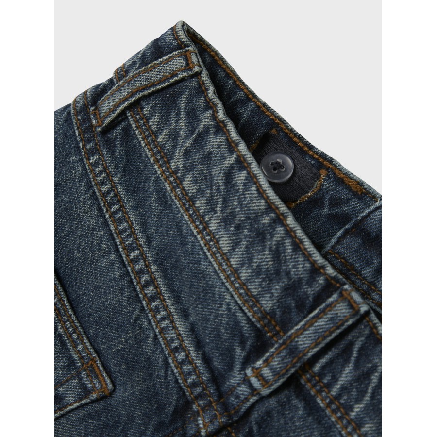 Name It - Jeans - Ryan Straight 5950 - Dark Blue Denim - Image 4