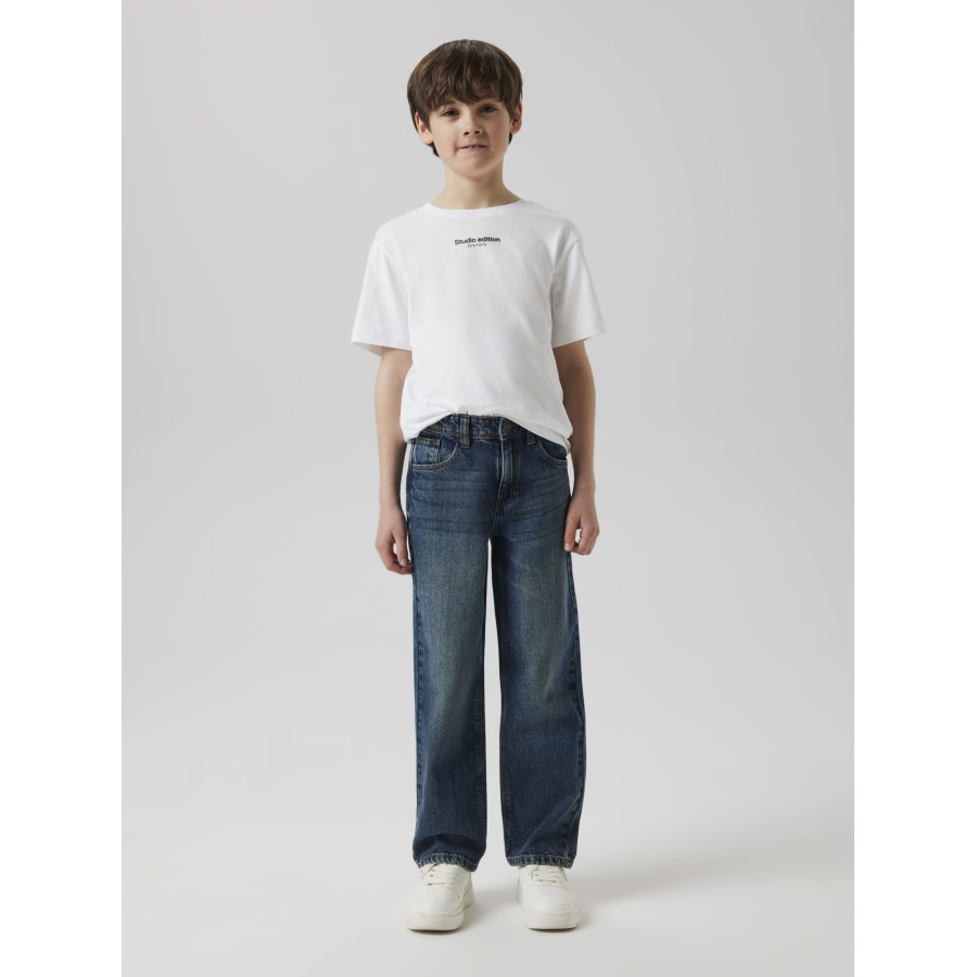 Name It - Jeans - Ryan Straight 5950 - Dark Blue Denim - Image 2