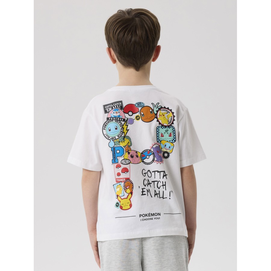 Name It - T-shirt - Jeno Pokemon - Bright White
