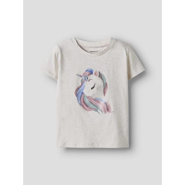 Name It - T-shirt - Darlingas - Peyote Melange