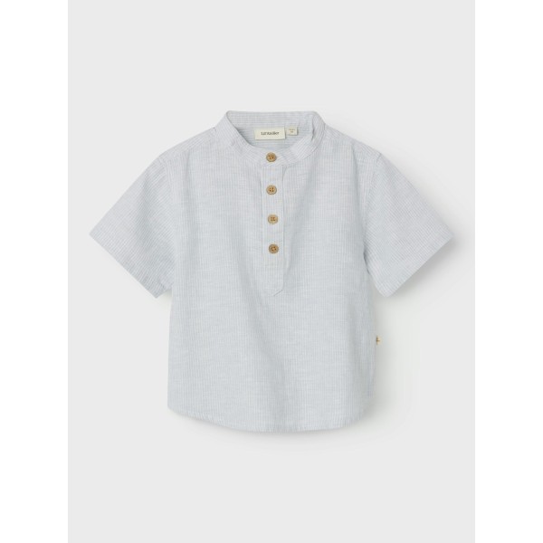Lil´Atelier - Kortærmet Skjorte - Jesper - Ancient Water