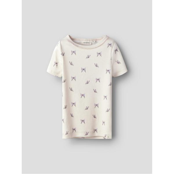 Lil' Atelier - T-shirt - Gayo - Peach Blush Butterfly