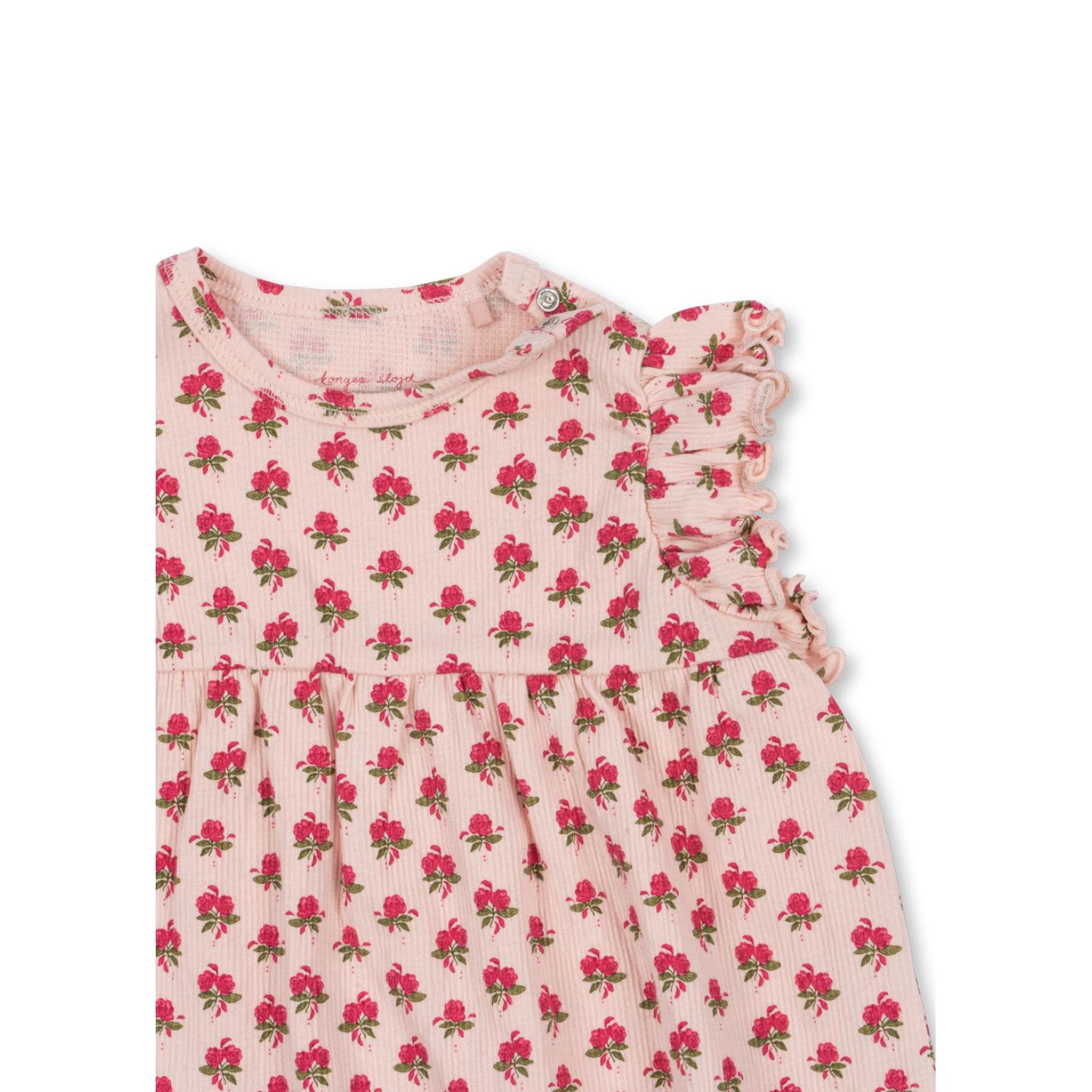 Konges Sløjd - Romper - Chleo Frill - Rosie Rose - Image 3