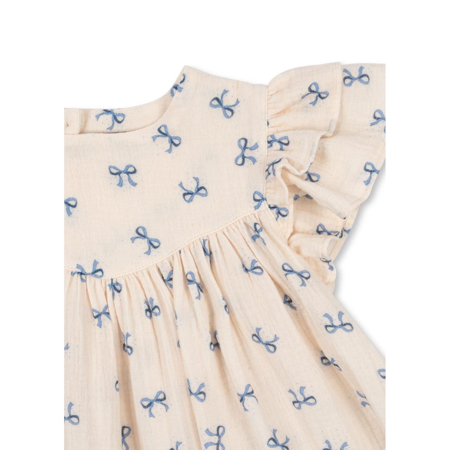 Konges Sløjd - Kjole - Coco - Bow Bleu - Image 4
