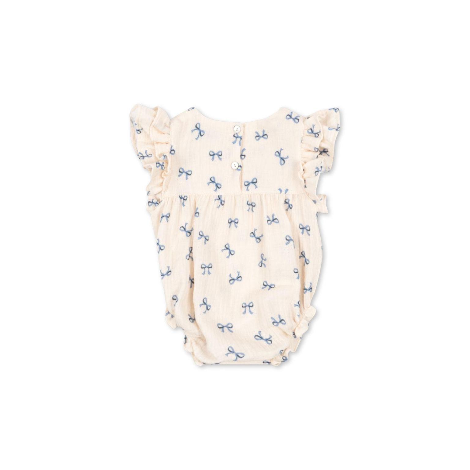 Konges Sløjd - Romper - Coco - Bow Bleu - Image 2
