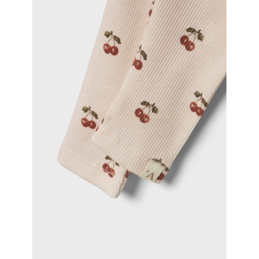 Lil' Atelier - Leggings - Lavo Elf - Silver Peony Cherry - Image 3
