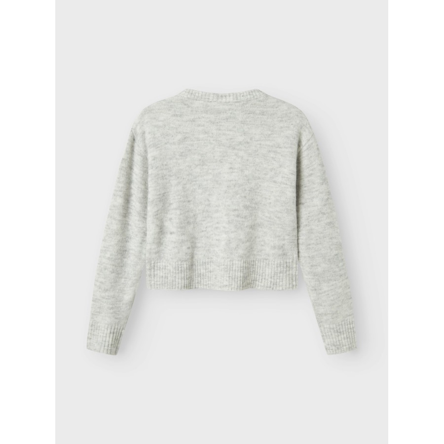 Name It - Cardigan - Karin - Light Grey Melange - Image 3
