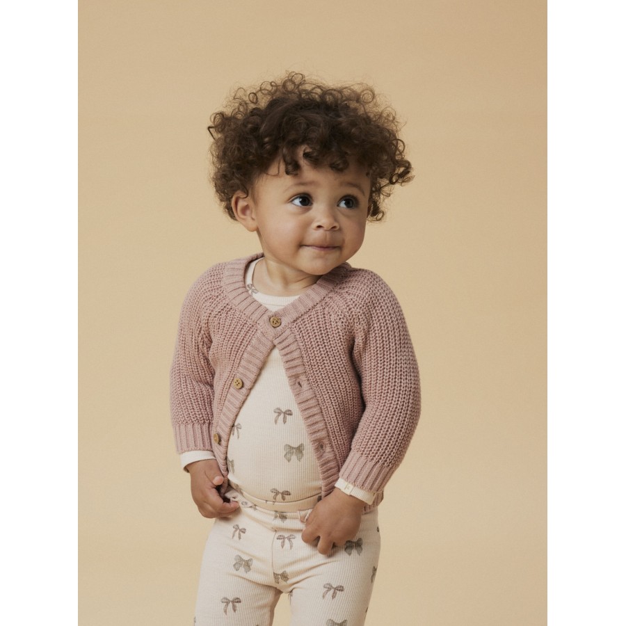 Lil' Atelier - Cardigan - Emlen - Misty Rose - Image 3