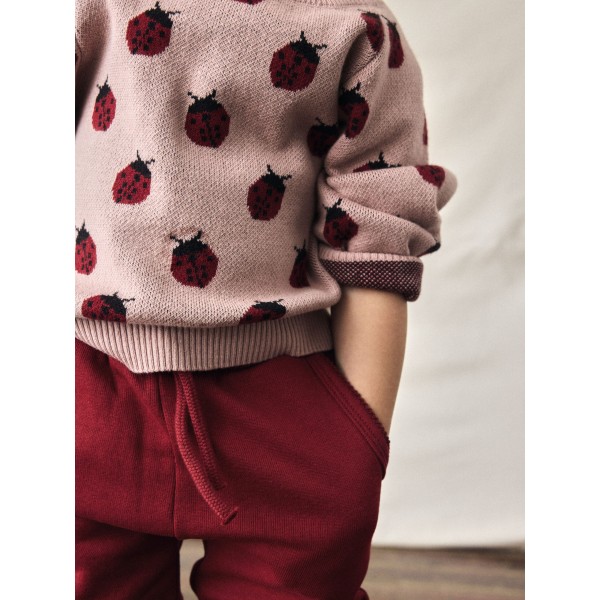 Lil' Atelier - Strik Bluse - Lulio - Misty Rose