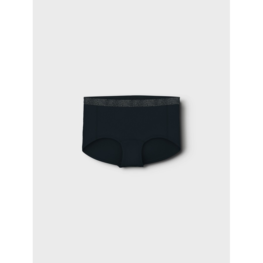 Name It – Underbukser - Hipster – 2-pak – Black Grey Melange - Image 3