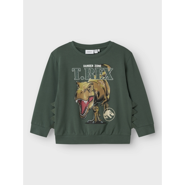 Name It - Sweatshirt - Jaba Jurassic - Garden Topiary