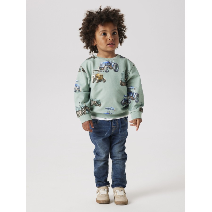 Name It - Sweatshirt - Ludvig - Jadeite - Image 2