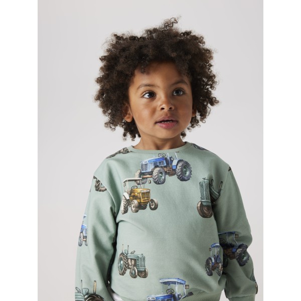 Name It - Sweatshirt - Ludvig - Jadeite