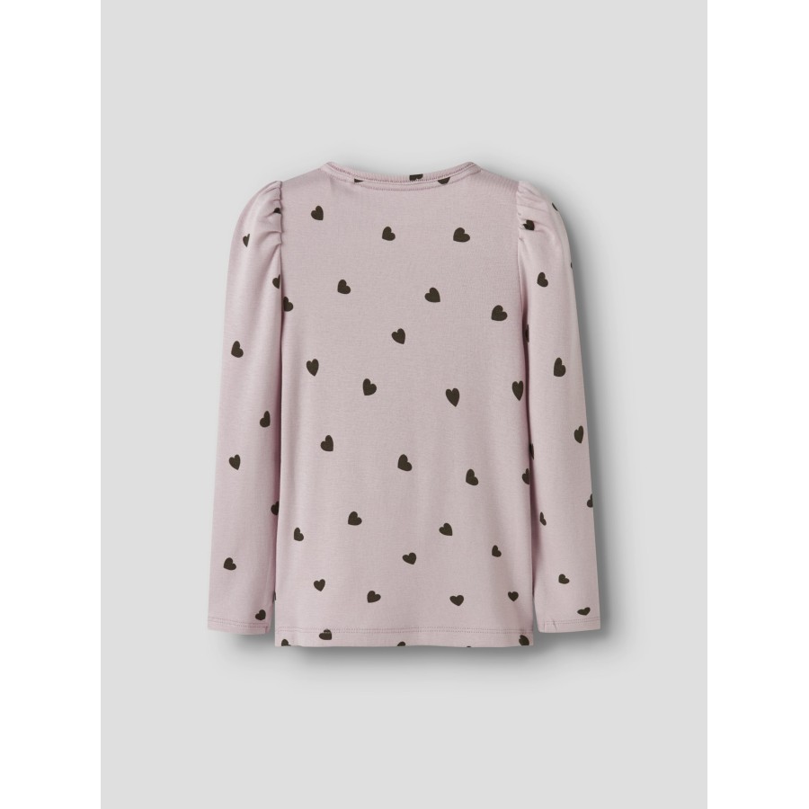 Name It - Bluse - Heart - Burnished Lilac - Image 2
