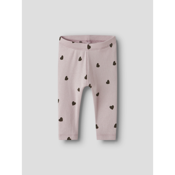 Name It – Leggings – Heart – Burnished Lilac