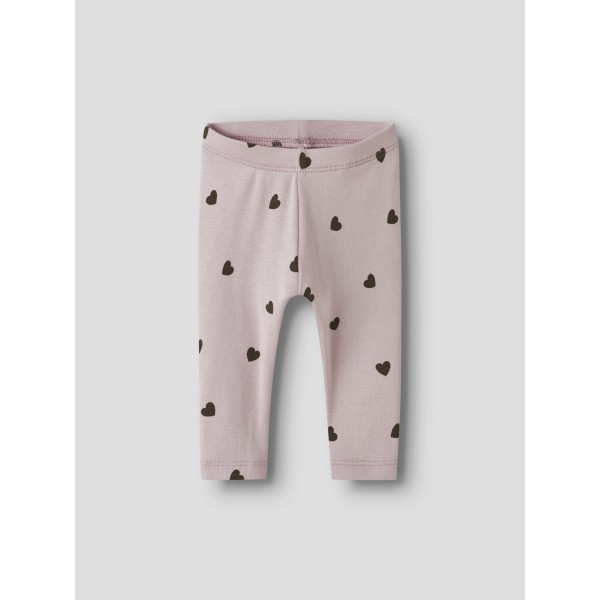 Name It – Leggings – Heart – Burnished Lilac