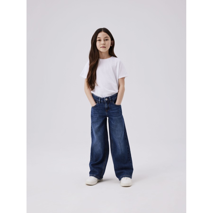 Name It - Jeans - Rose Wide 5529 - Dark Blue Denim