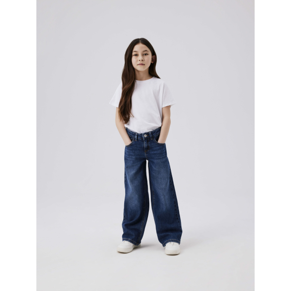 Name It - Jeans - Rose Wide 5529 - Dark Blue Denim