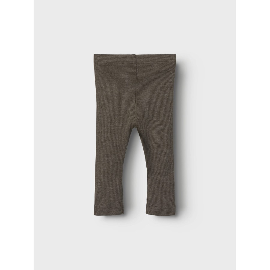 Name It - Rib Leggings - Kab - Bungee Cord Melange - Image 2