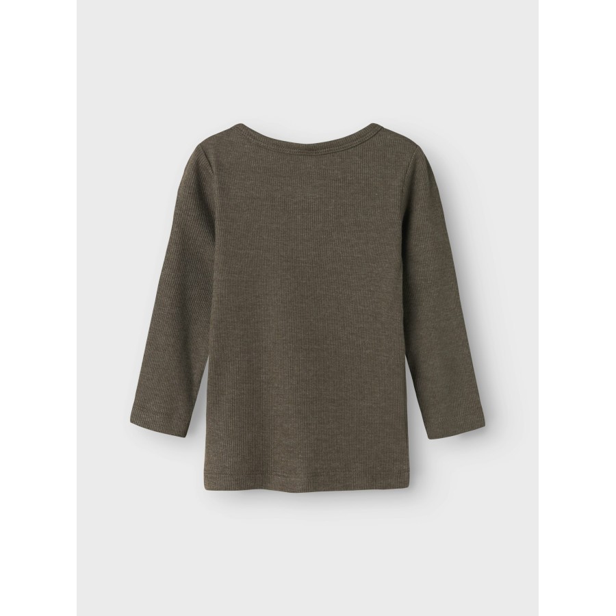 Name It - Bluse m. knapper - Kab - Delicioso Melange - Image 3