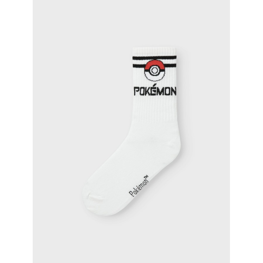 Name It - 3-pak Strømper - Milton Pokemon - Bright White - Image 4