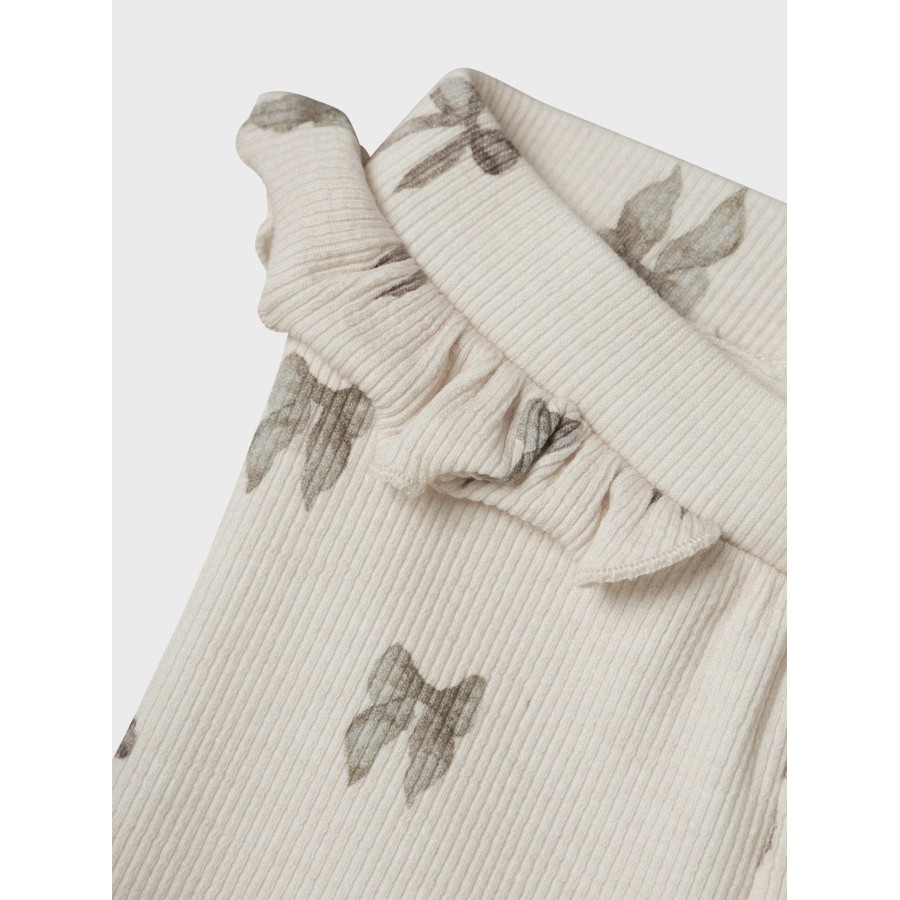 Lil' Atelier - Leggings - Gavo Efi - Silver Peony Bow - Image 4