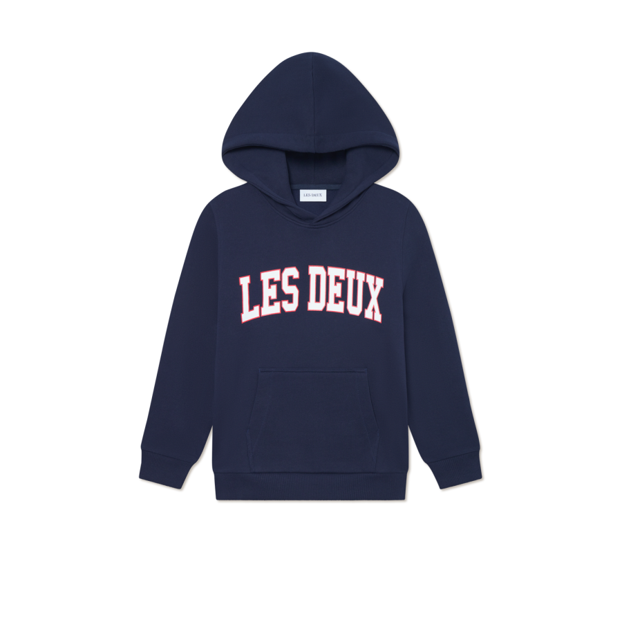 Les Deux - Hoodie - Aidan - Dark Navy