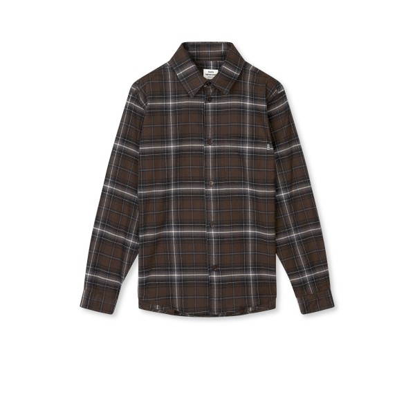 Mads Nørgaard - Skjorte - Flannel Svano - Demitasse Check