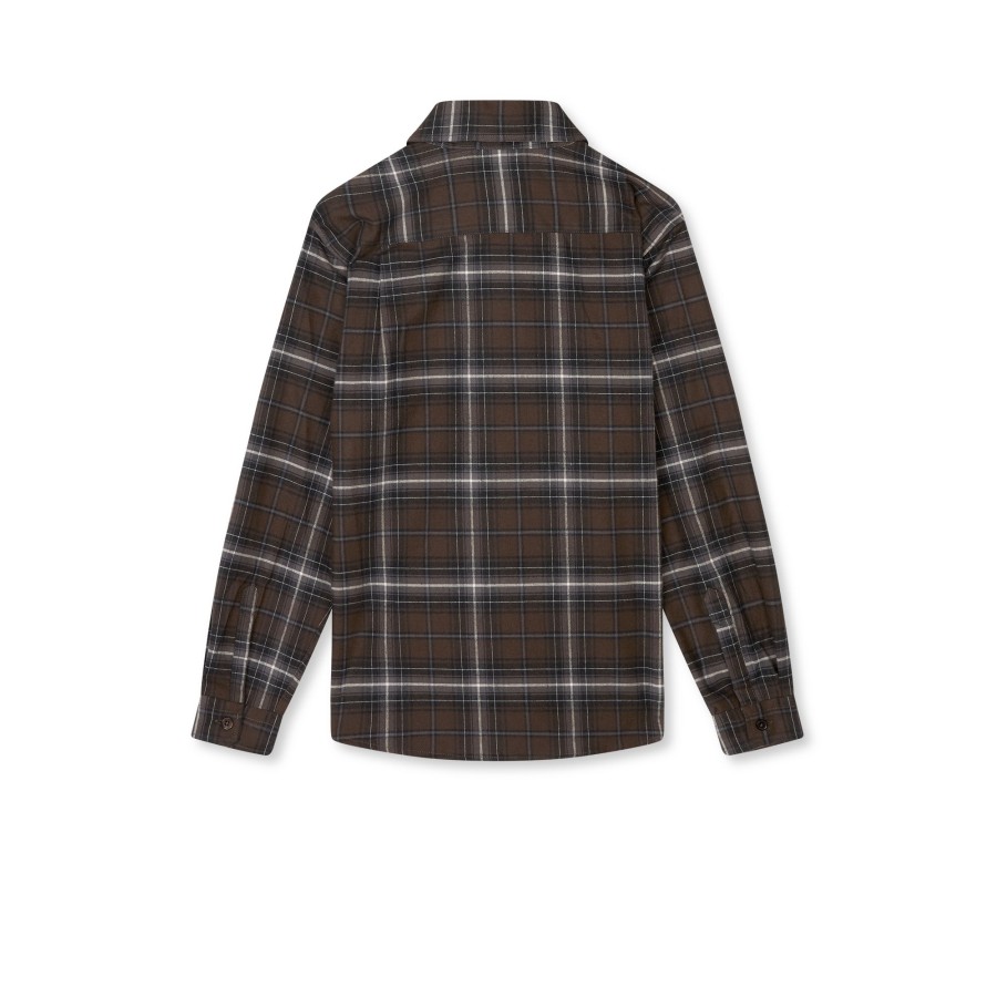 Mads Nørgaard - Skjorte - Flannel Svano - Demitasse Check - Billede 3