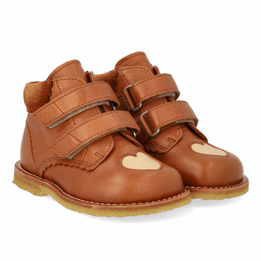 Angulus - Begyndersko - Heart - Cognac Oat