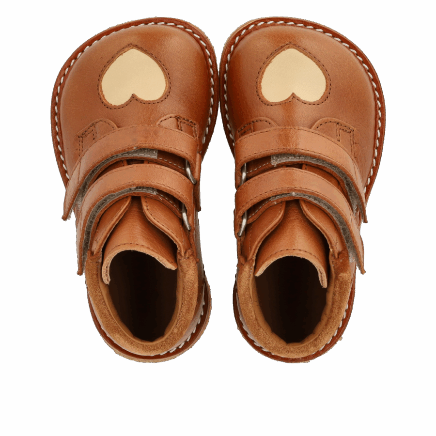 Angulus - Begyndersko - Heart - Cognac Oat - Billede 4