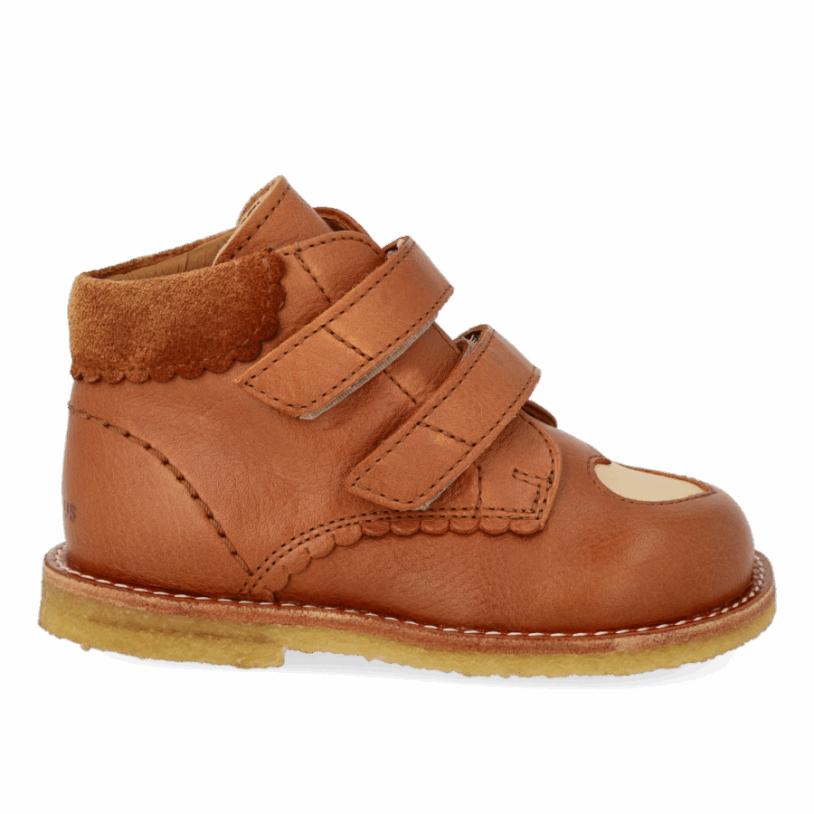 Angulus - Begyndersko - Heart - Cognac Oat - Billede 5