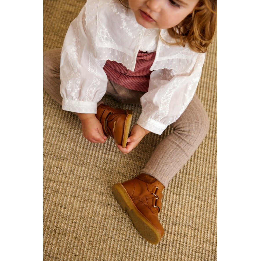Angulus - Begyndersko - Heart - Cognac Oat - Billede 7