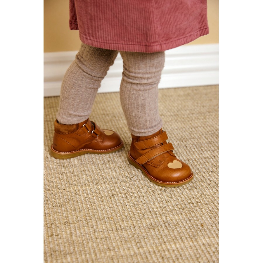 Angulus - Begyndersko - Heart - Cognac Oat - Billede 9