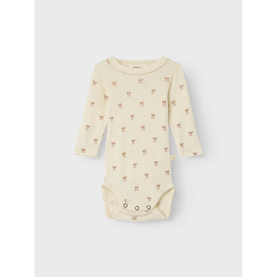 Lil' Atelier - Body - Uld - Nalu - Turtledove Melange Bows