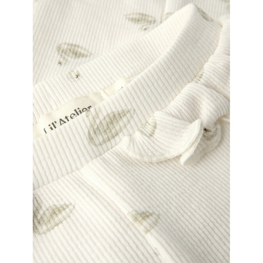 Lil' Atelier - Leggings - Gavo Efi - Pastel Parchmen Swan - Billede 2