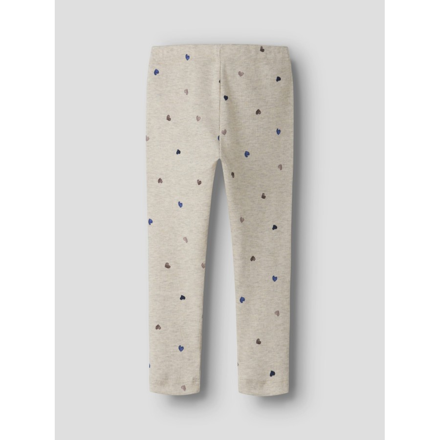 Name It - Leggings - Nutti - Peyote Melange Hearts - Billede 2
