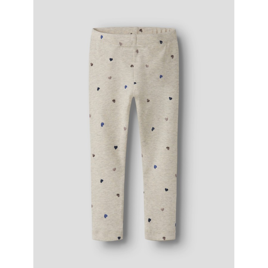 Name It - Leggings - Nutti - Peyote Melange Hearts