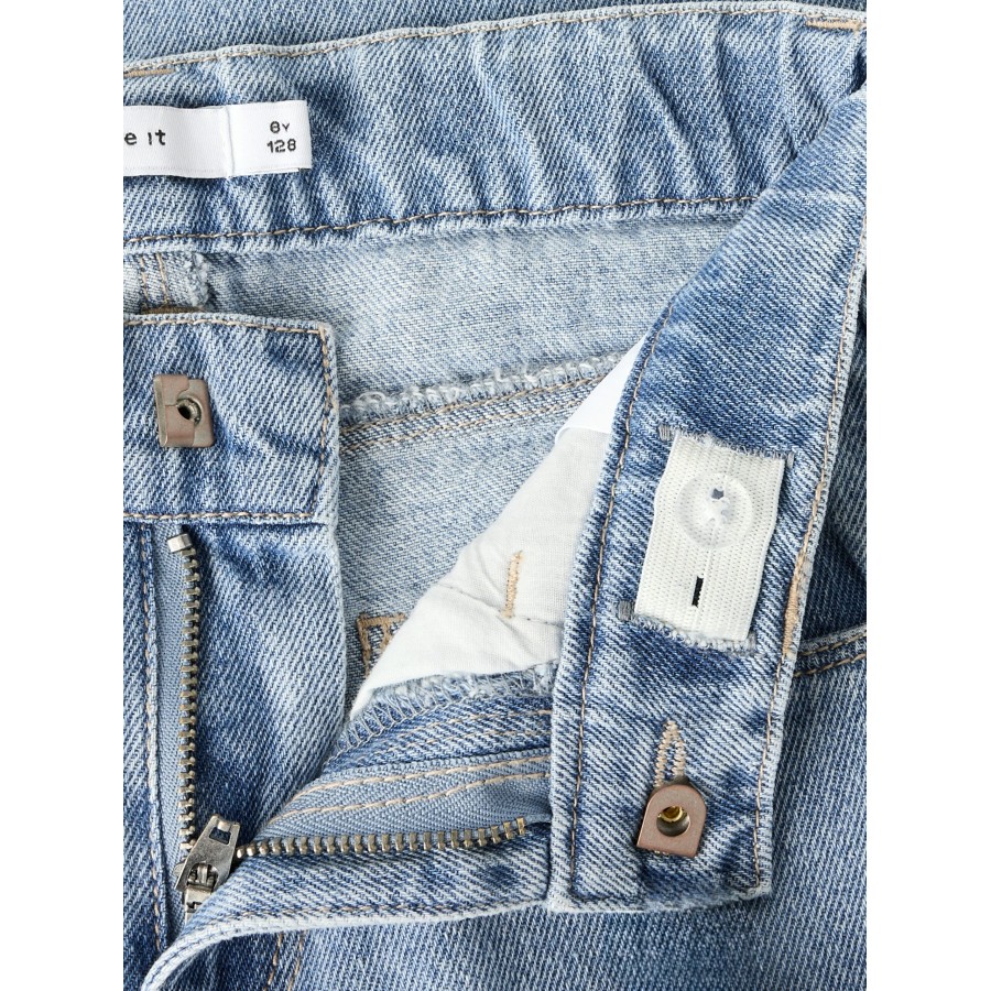 Name It - Jeans - Rose - Light Blue Denim EMB 4999 - Billede 5