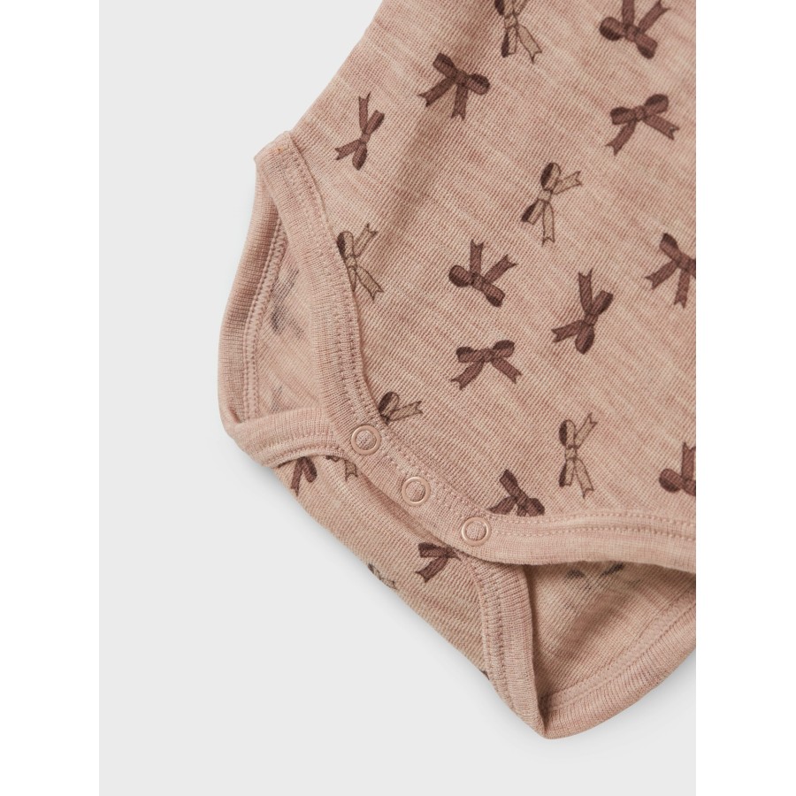 Name It - Body - Uld - Wang - Shadow Gray Bows - Billede 2