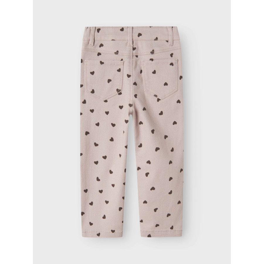 Name It - Buks - Rose Straight 7218 - Burnished Lilac Heart - Billede 4
