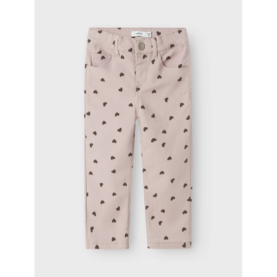 Name It - Buks - Rose Straight 7218 - Burnished Lilac Heart - Billede 3