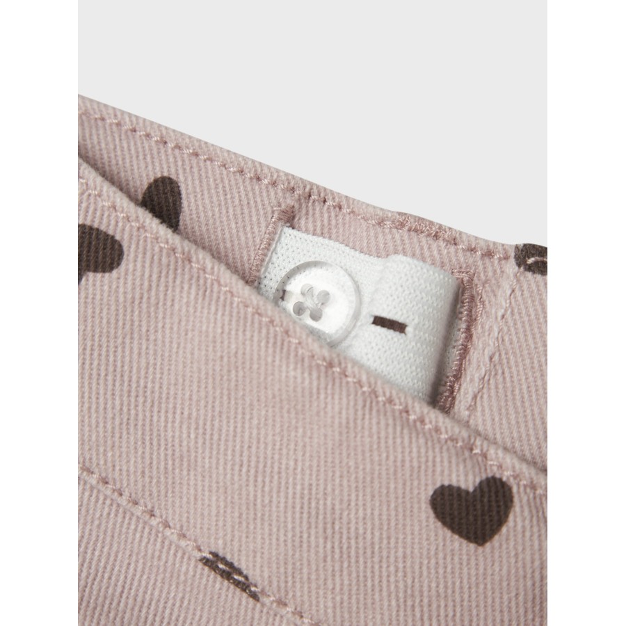 Name It - Buks - Rose Straight 7218 - Burnished Lilac Heart - Billede 2