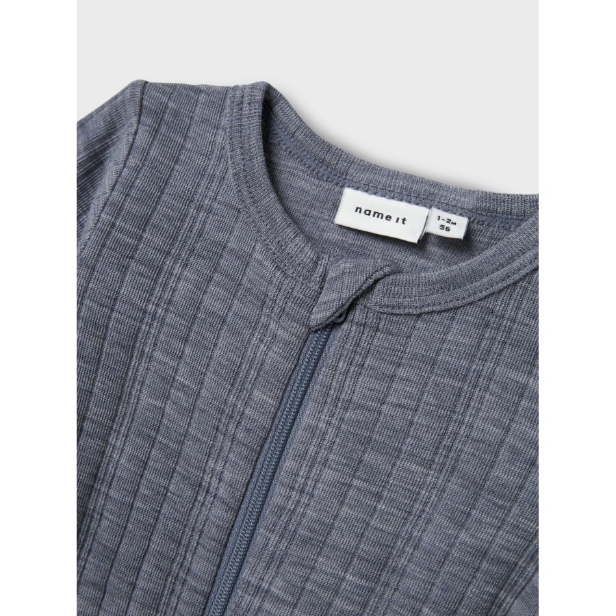 Name It - Heldragt - Uld - Wang - Folkstone Gray - Billede 2