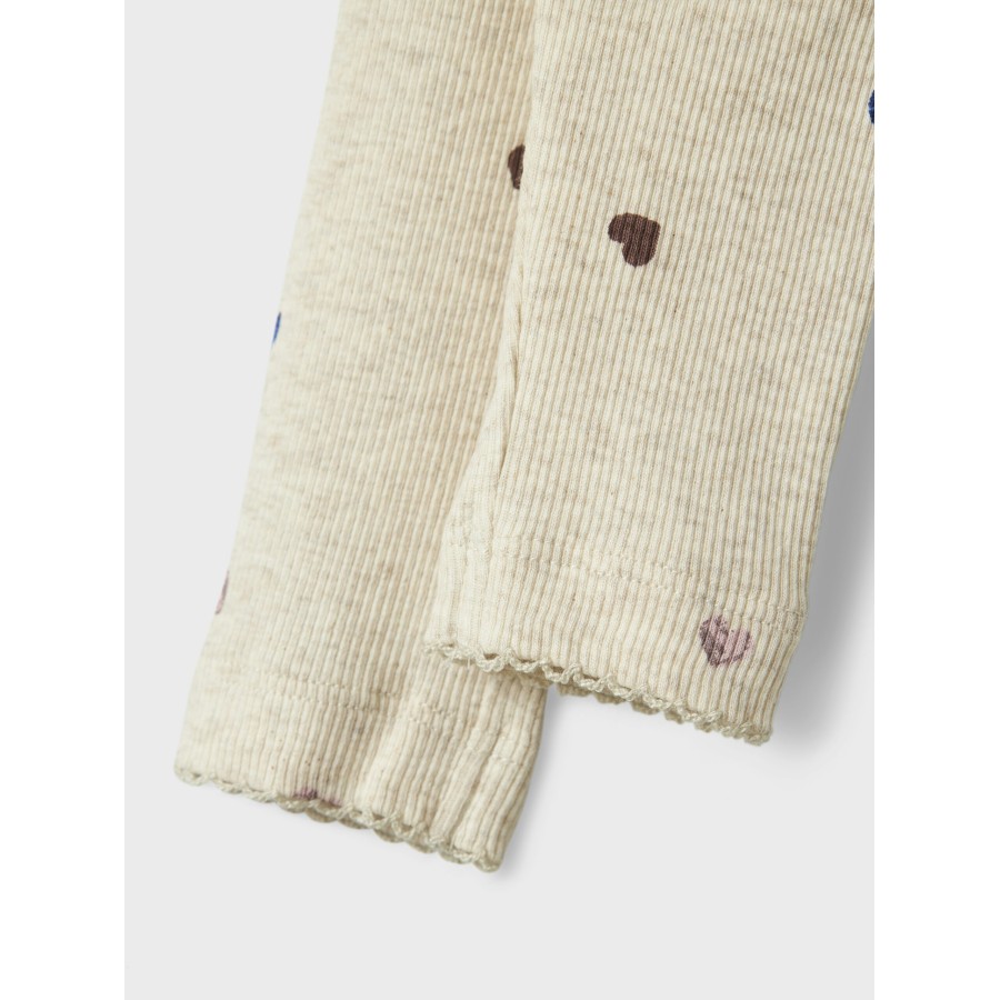 Name It - Leggings - Nutti - Peyote Melange - Billede 2