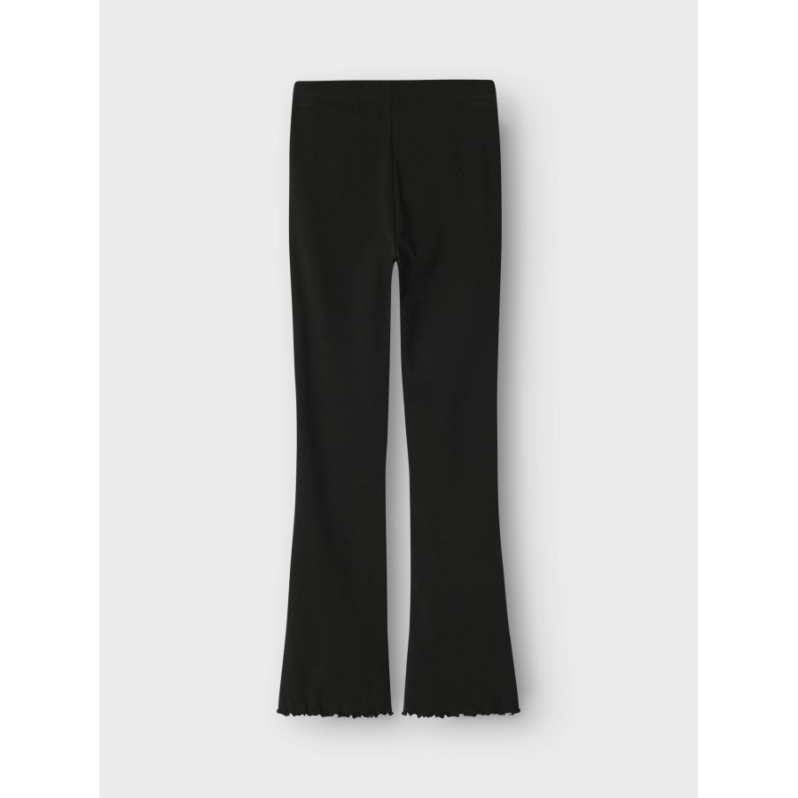 Name It - Bootcut Leggings - Rib - Nakal - Black - Billede 5