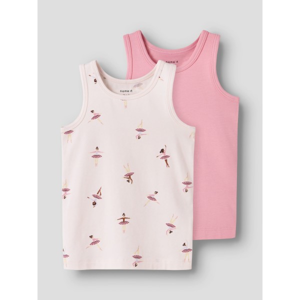 Name it – 2-pak – Undertrøje – Ballarina – Pearl Peony