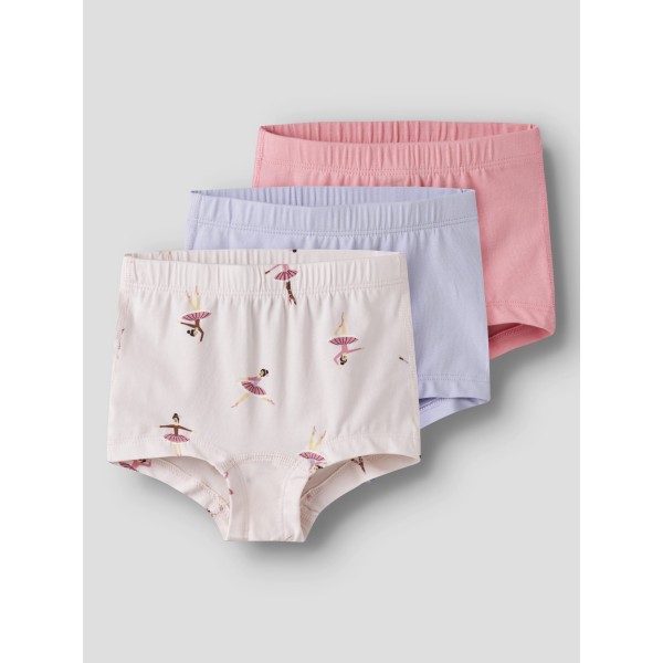 Name it – 3 -pak – Underbukser – Ballarina – Pearl Peony