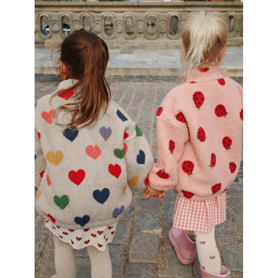 Konges Sløjd - Teddy Jakke - Jody - Bon Coeur Coloré - Billede 3